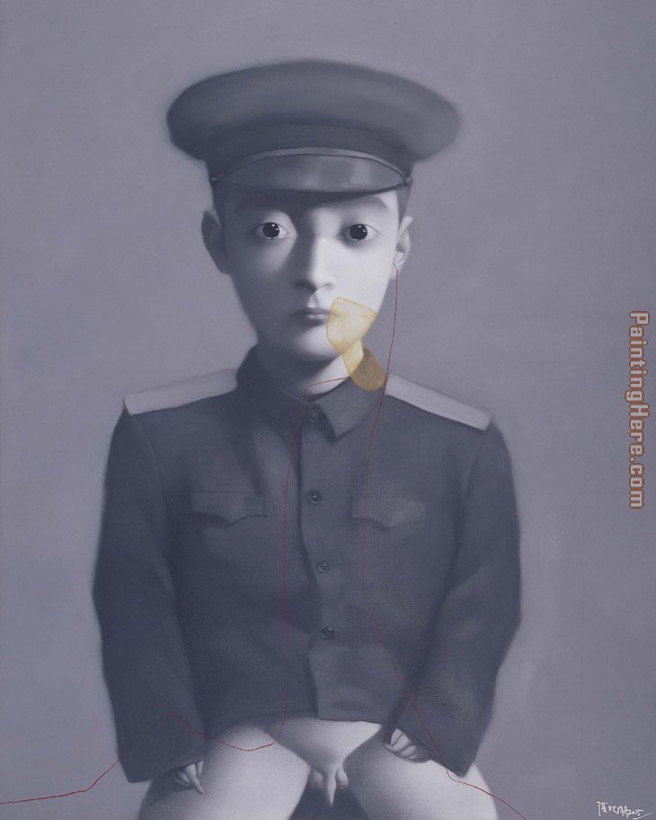 My Dream Little General painting - Zhang Xiaogang My Dream Little General art painting